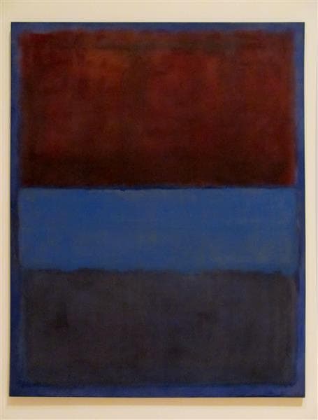 Artwork: No.61 (Rust and Blue)